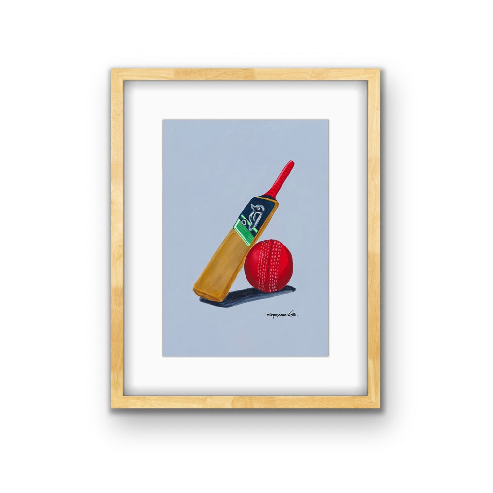 'Kookaburra Cricket' (Print)