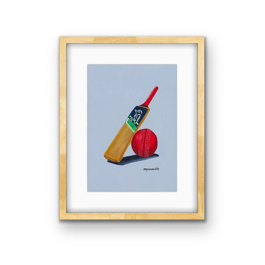 'Kookaburra Cricket' (Print)