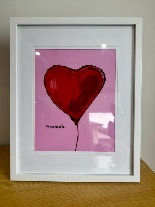 'Love Heart Balloon' (Available Instore ONLY - @manestylist)