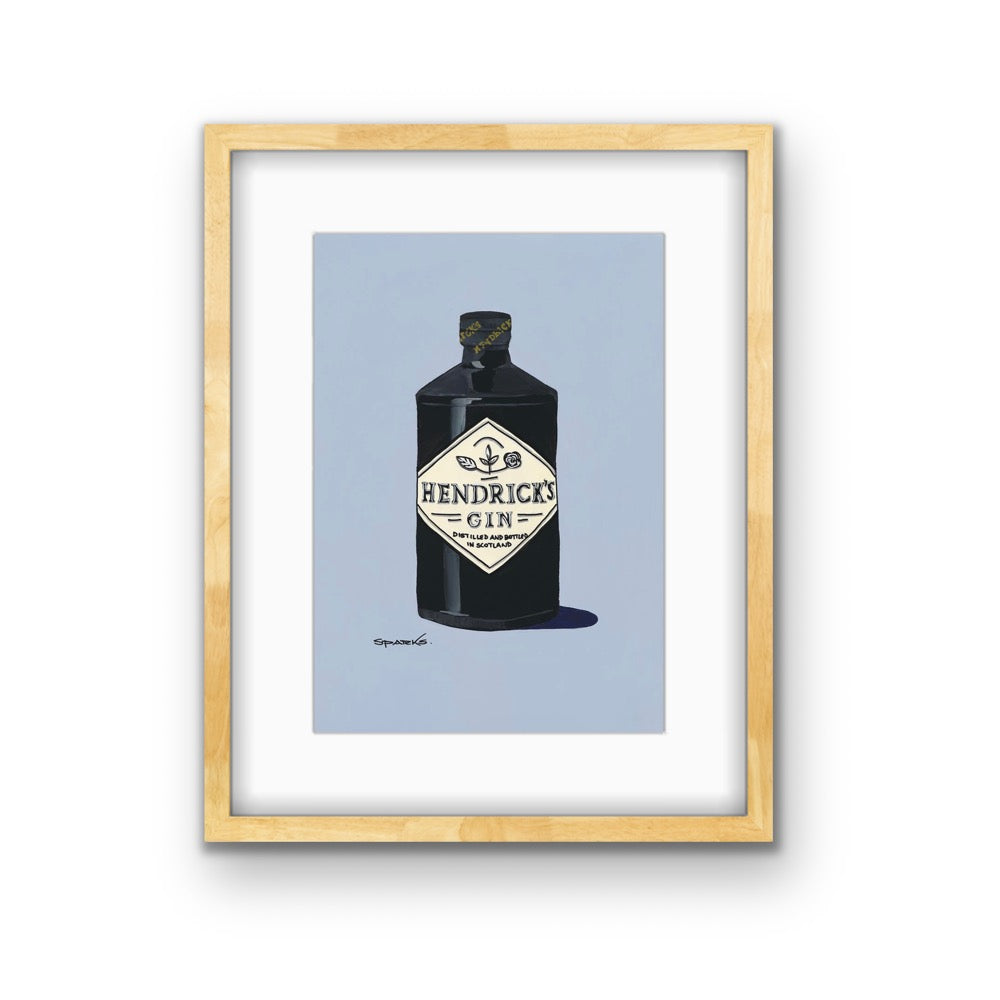 'Hendricks Gin' (Print)