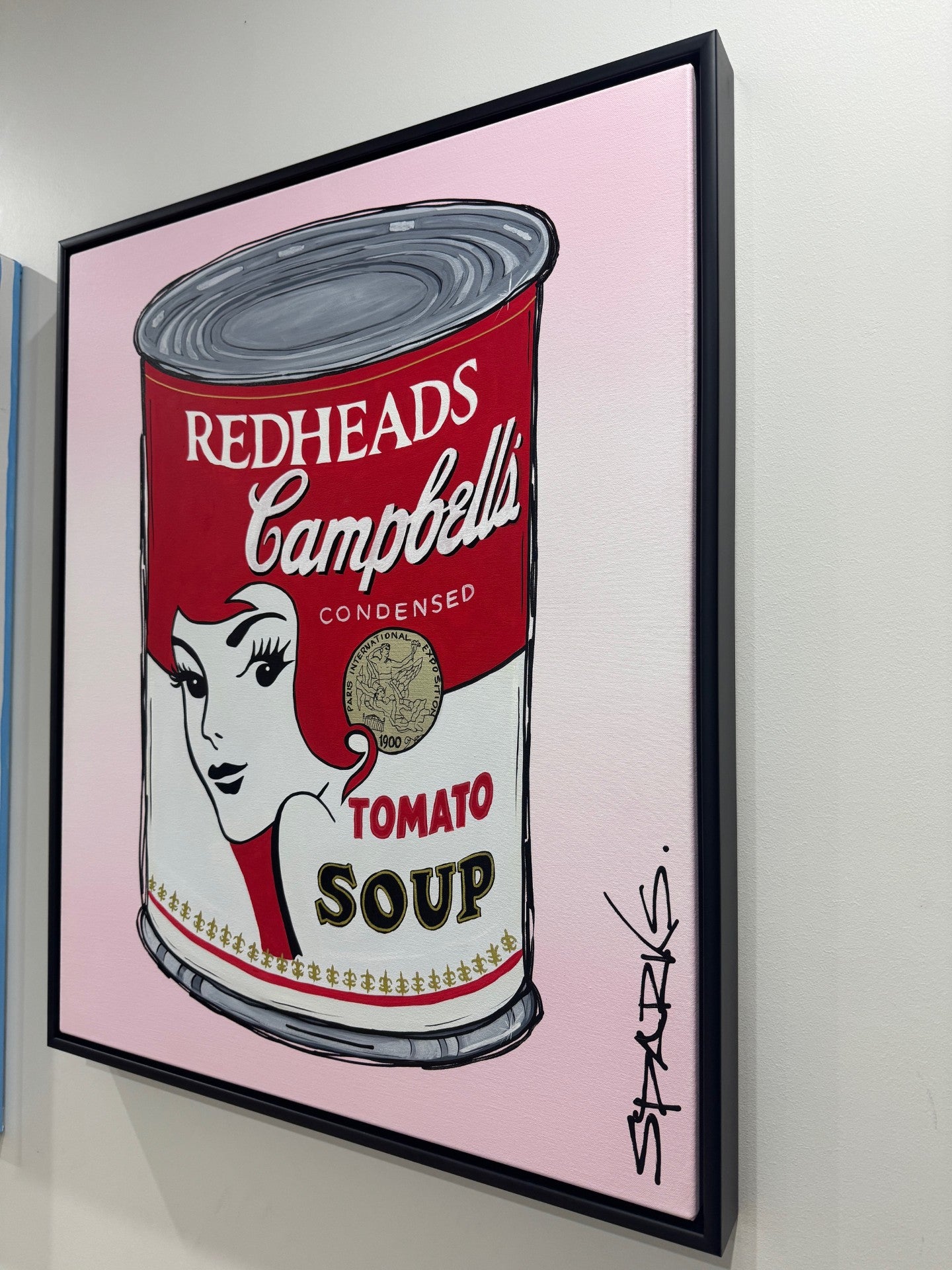 Redheads Reimagined | 83cm x 68cm | Framed in Black