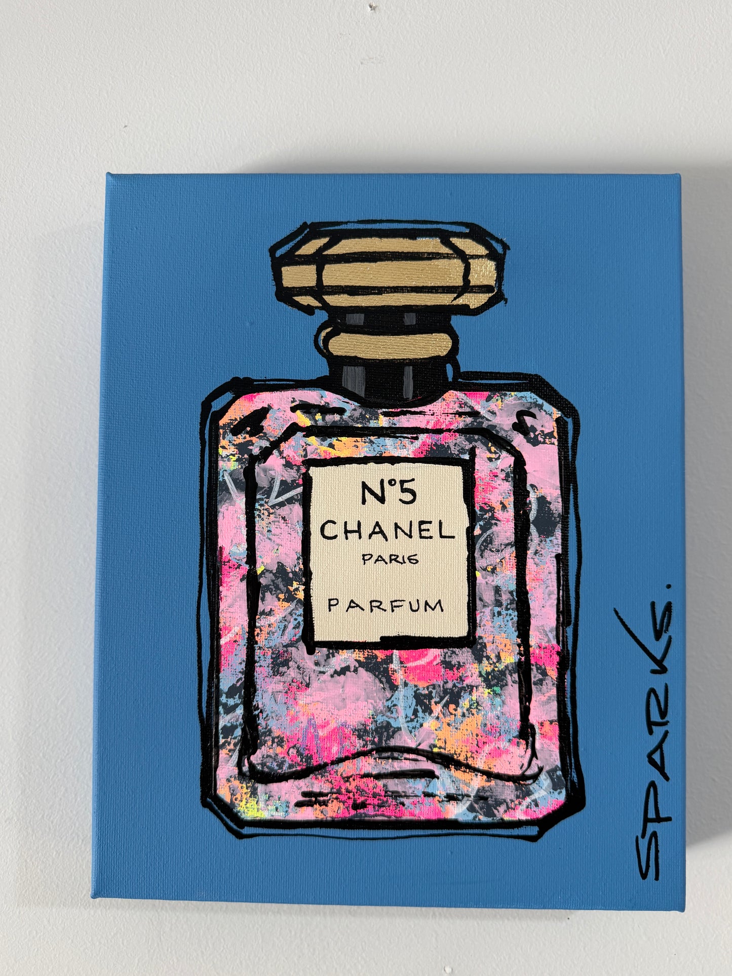‘The Joy Seeker’ | 25 x 20cm | Painted edges