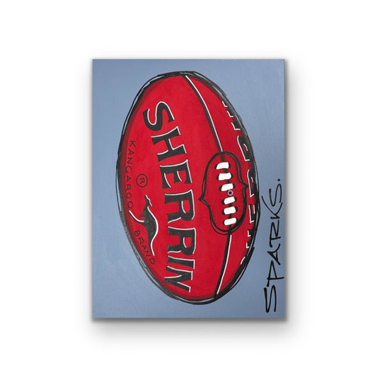 AFL #6| 31cm x 41cm | Canvas unframed