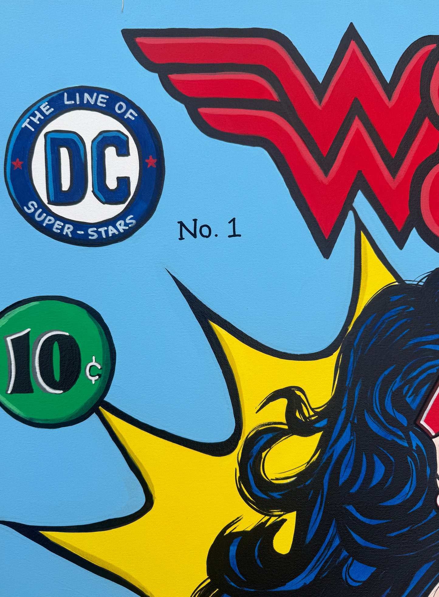 Wonder Woman Comic Vol 1| 104 x 79cm | Framed in black
