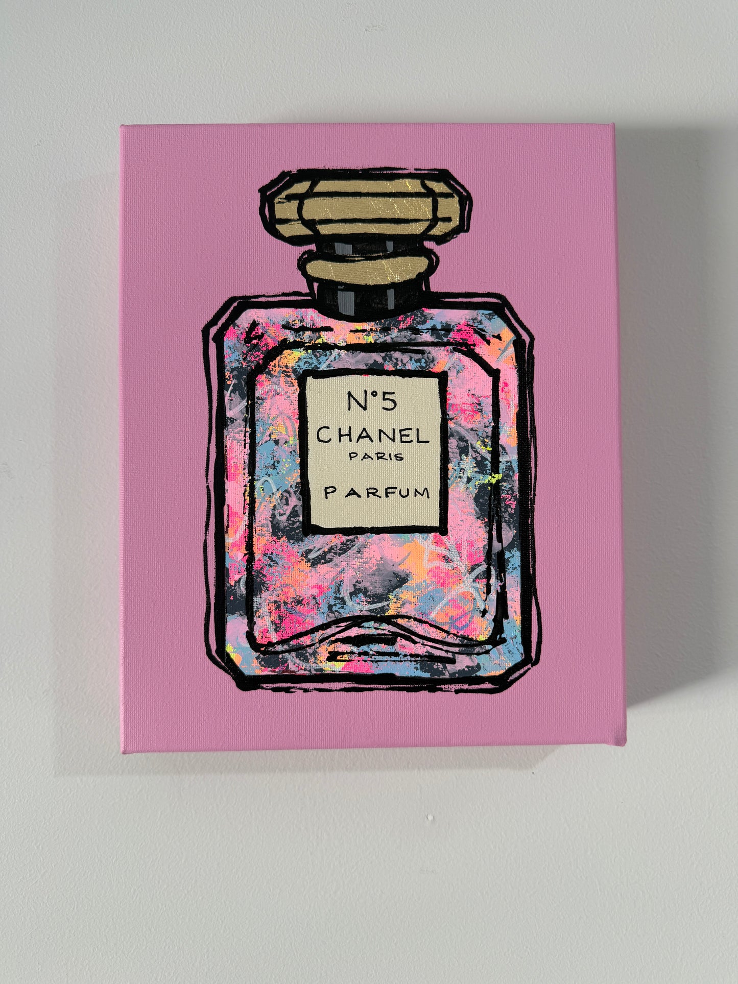 ‘The Optimist’ | 25 x 20cm | Painted edges