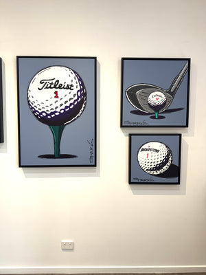 Tee Off #3 | 104cm x 74cm | Framed