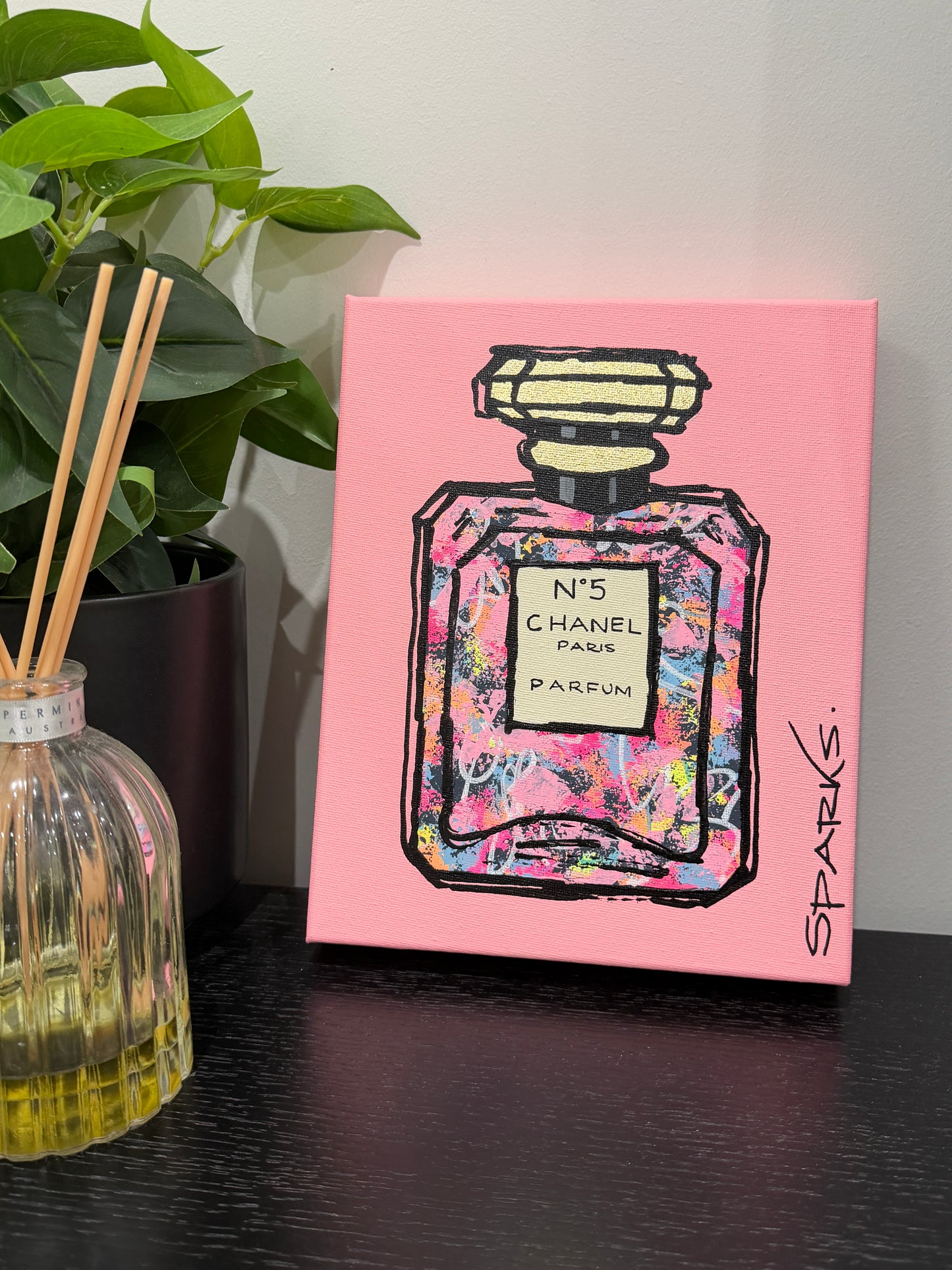 ‘The Bright Side’ | 25 x 20cm | Painted edges