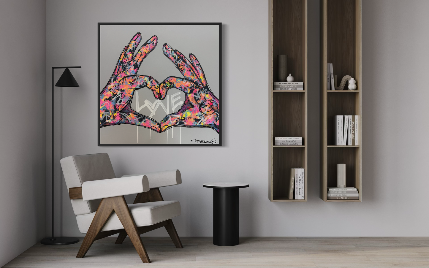 So In Love  | 90cm x 90cm | Framed