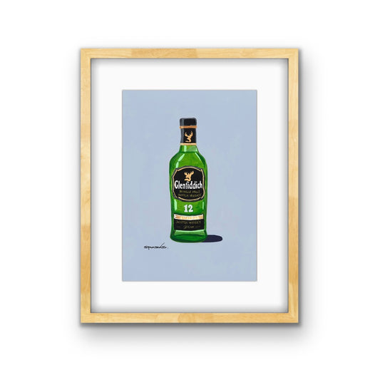 'Glenfiddich Whiskey' (Print)