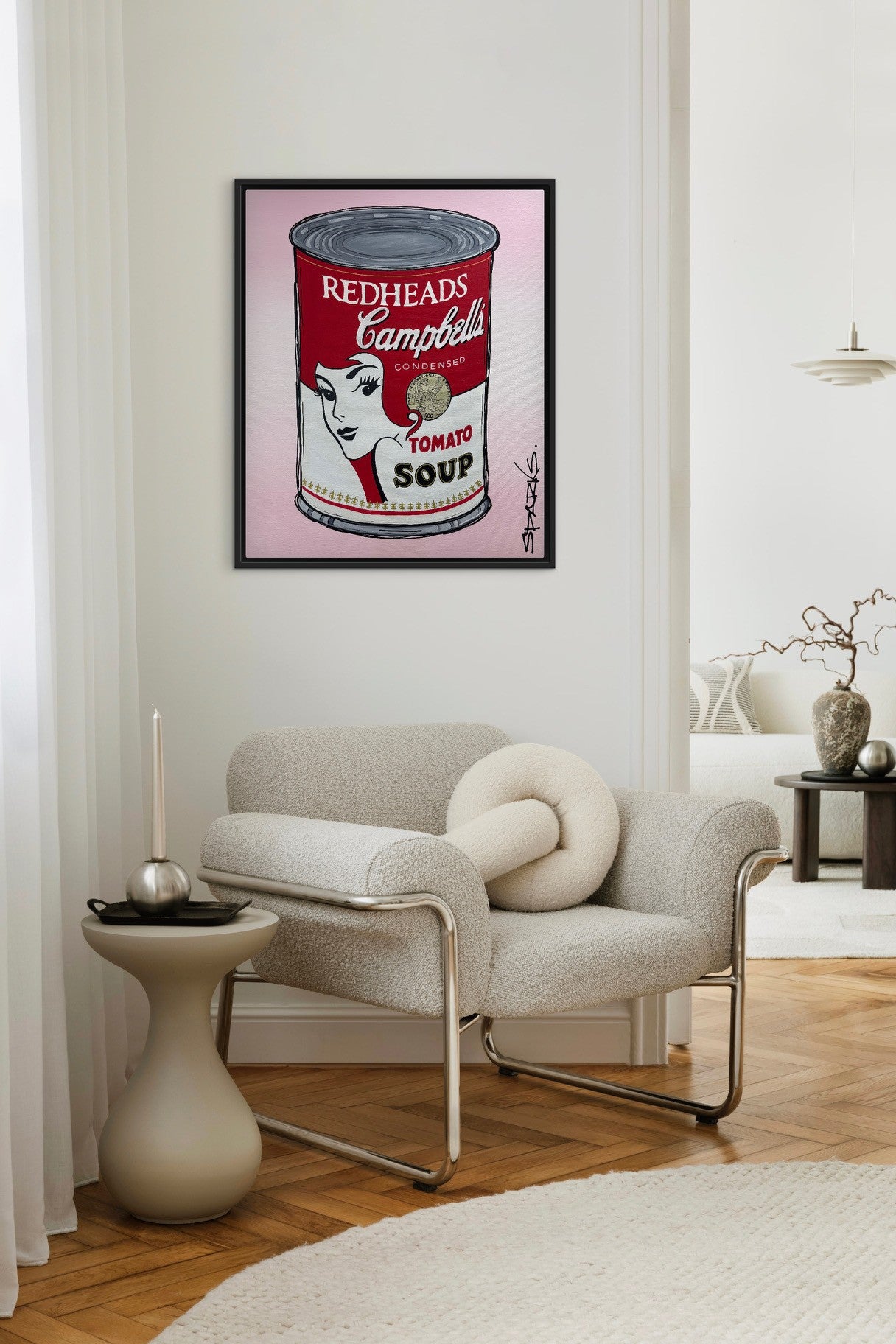 Redheads Reimagined | 83cm x 68cm | Framed in Black
