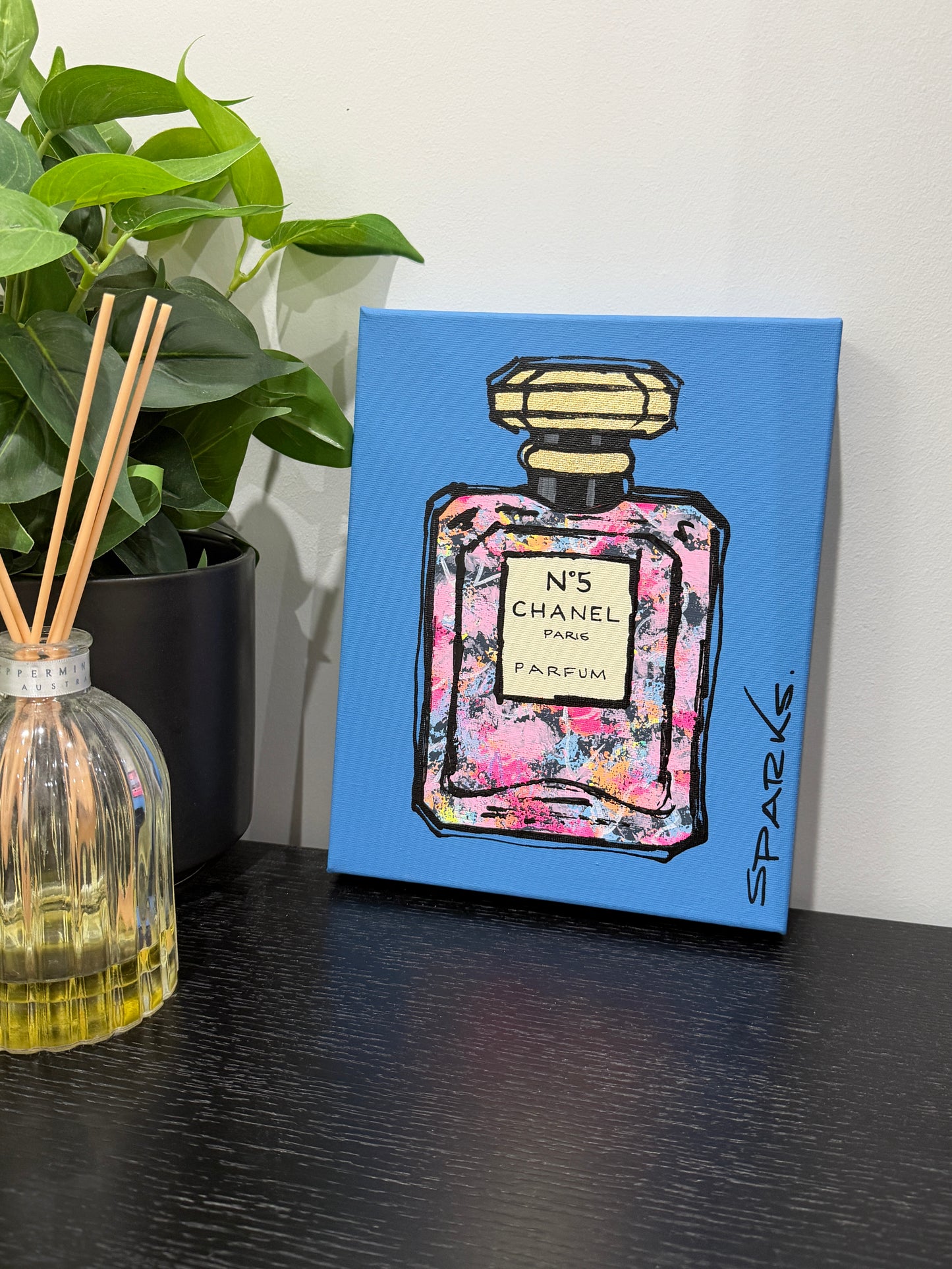 ‘The Joy Seeker’ | 25 x 20cm | Painted edges