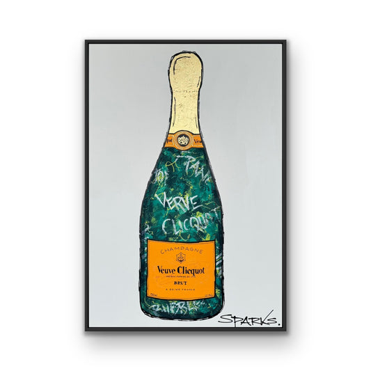 Verve Time | 100cm x 70cm | Framed