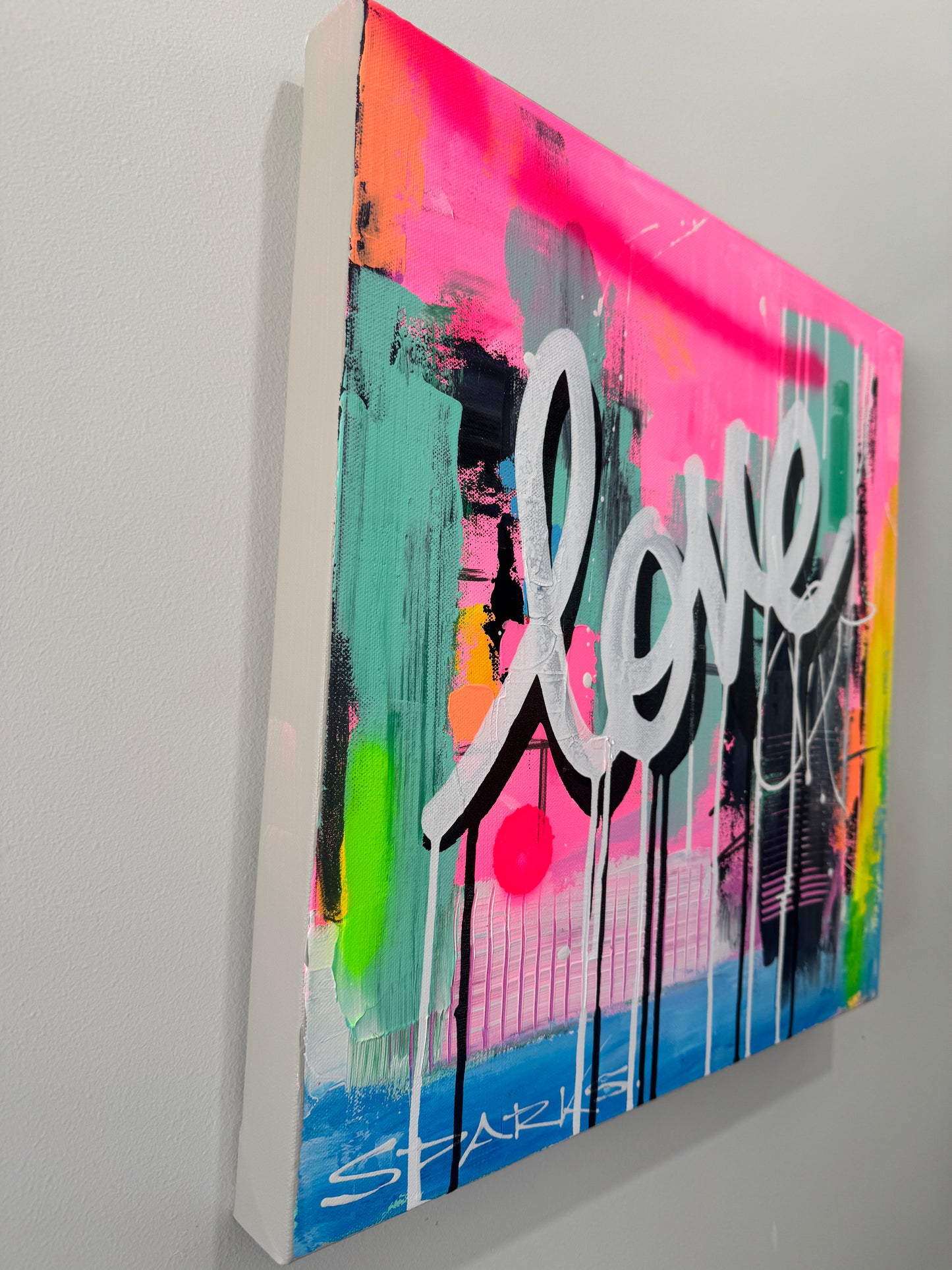 Love Is The Way | 46cm x 46cm | Unframed