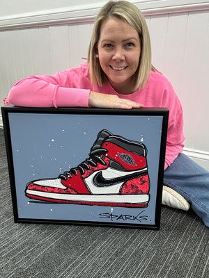Air Jordan Original | 44cm x 54cm | Framed