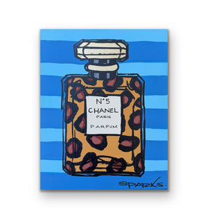 ‘The Playful One’ | 25 x 20cm | Painted edges