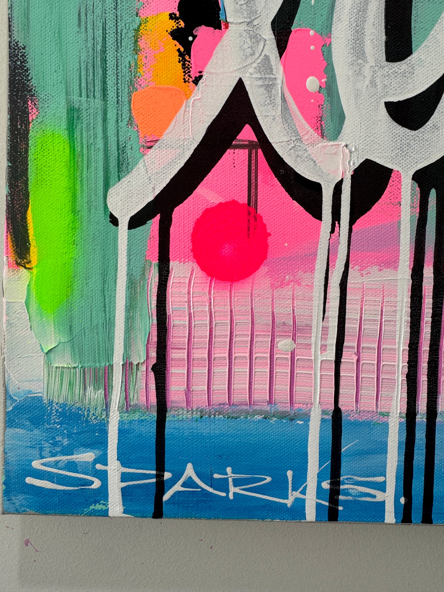 Love Is The Way | 46cm x 46cm | Unframed