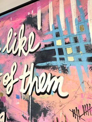 Defy The Ordinary | 164cm x 124cm | Framed