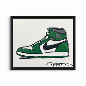 Green With Envy | 44cm x 54cm | Framed