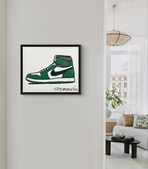 Green With Envy | 44cm x 54cm | Framed