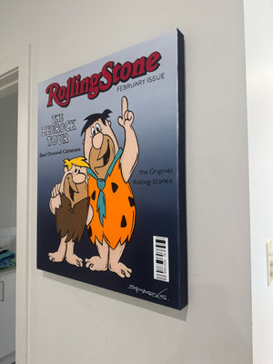 The Original Rolling Stones | 61cm x 51cm | Painted edges