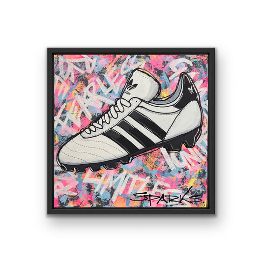 Laced For Victory | 50cm x 50cm | Framed