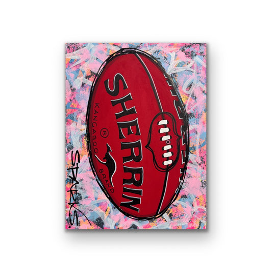 AFL #6| 31cm x 41cm | Canvas unframed