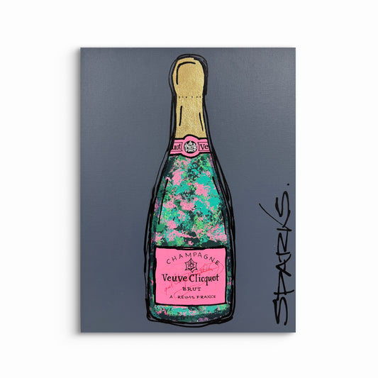 Bubbly Vibes | 31cm x 41cm | Canvas unframed