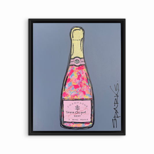 Time for a glass of bubbly | 44.5cm x 54.5cm | Canvas unframed