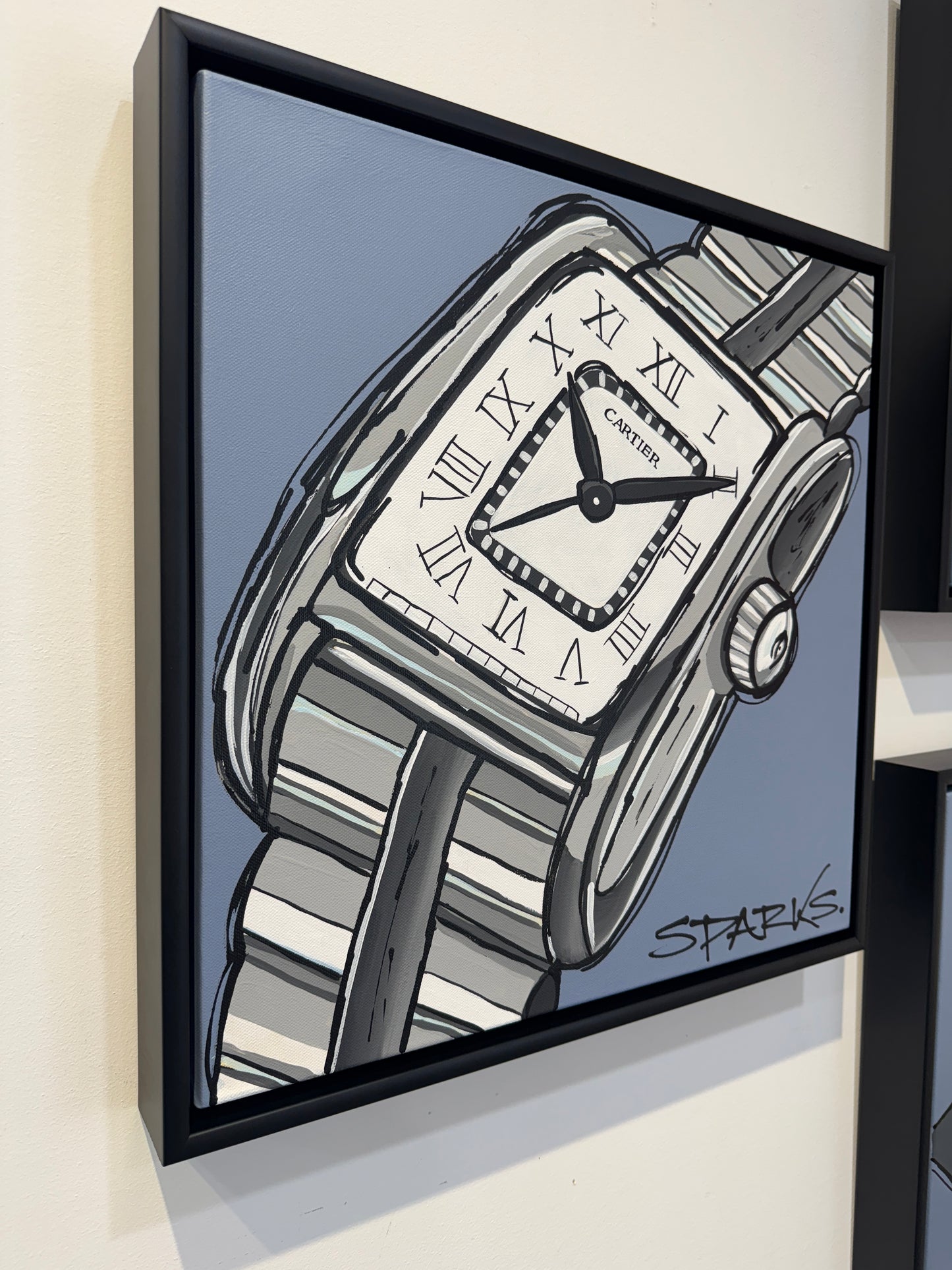 Time Waits For No One | 50cm x 50cm | Framed