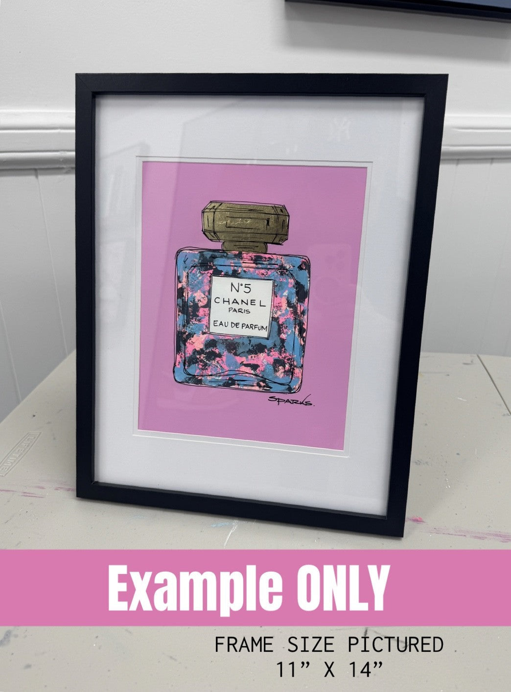 'Coco Chanel' (Print)