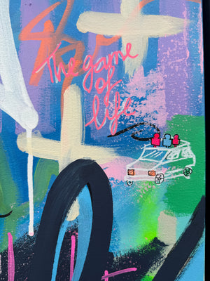 Rich In Love | 160cm x 60cm | Framed