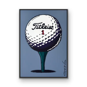 Tee Off #3 | 104cm x 74cm | Framed