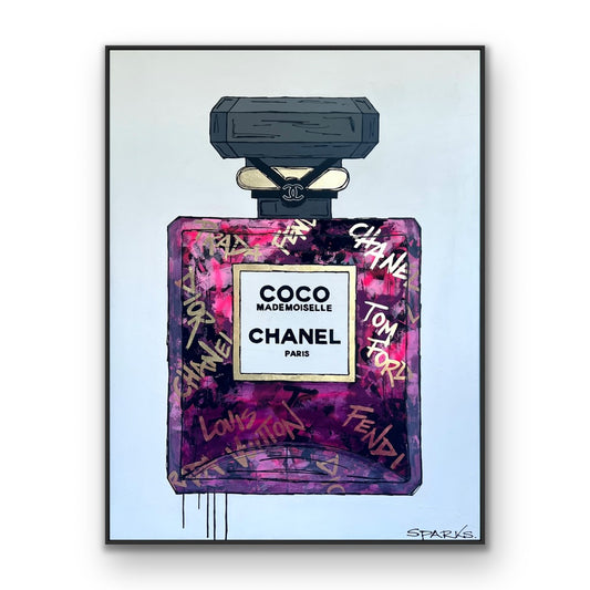 Coco Mademoiselle | 124 x 164cm | Framed