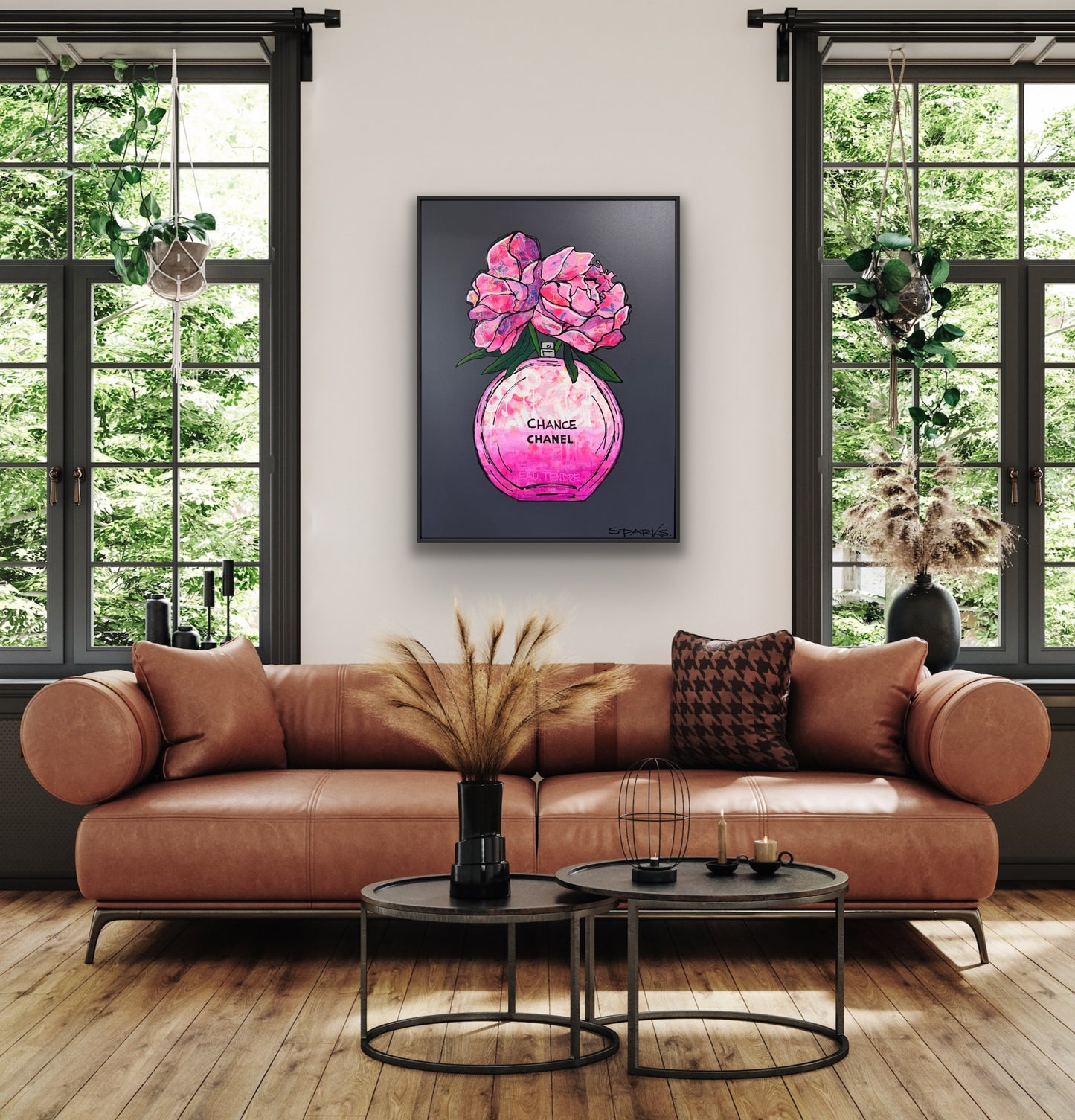 Chance Chanel Perfume | 105 x 79cm