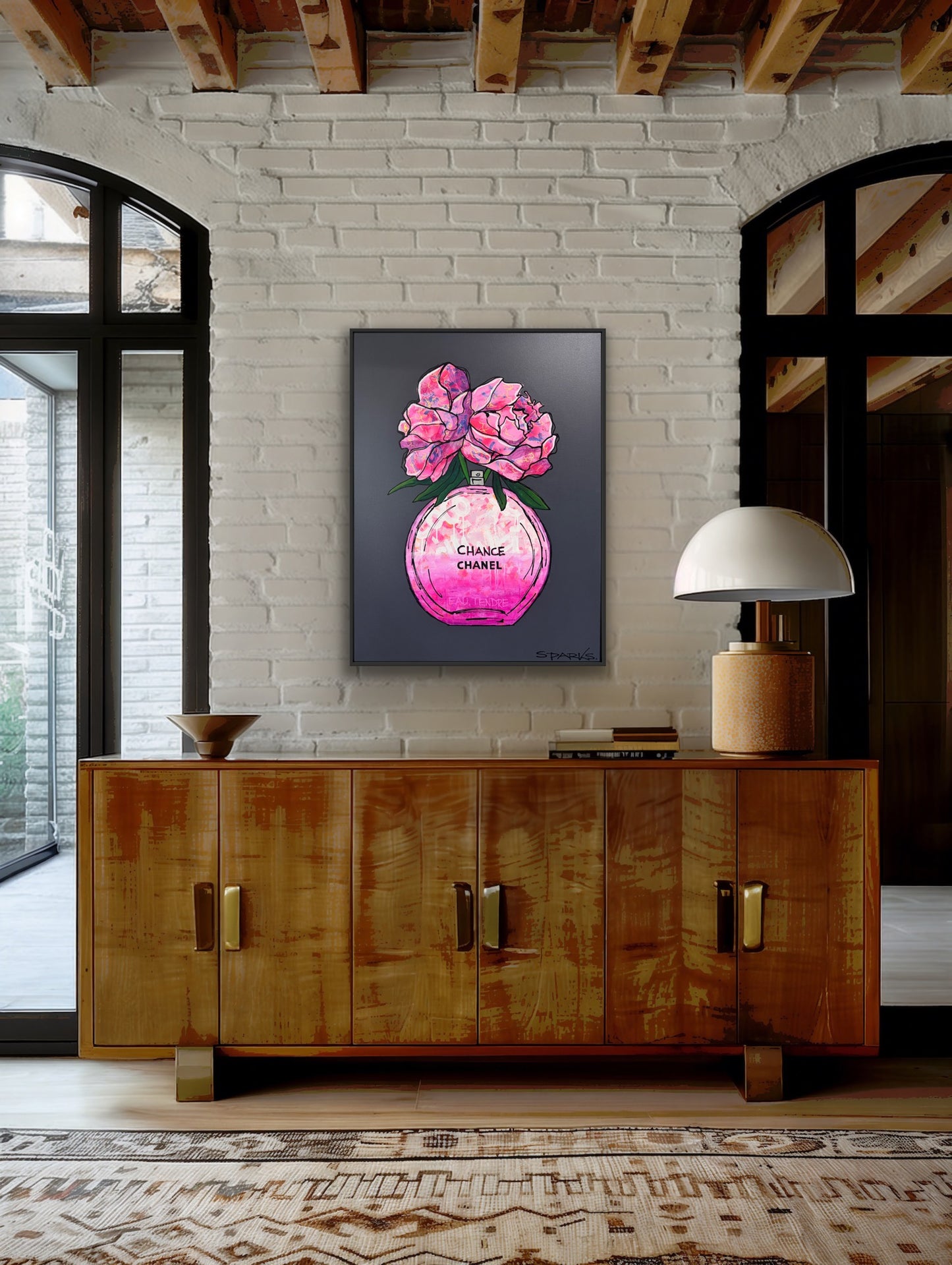 Chance Chanel Perfume | 105 x 79cm