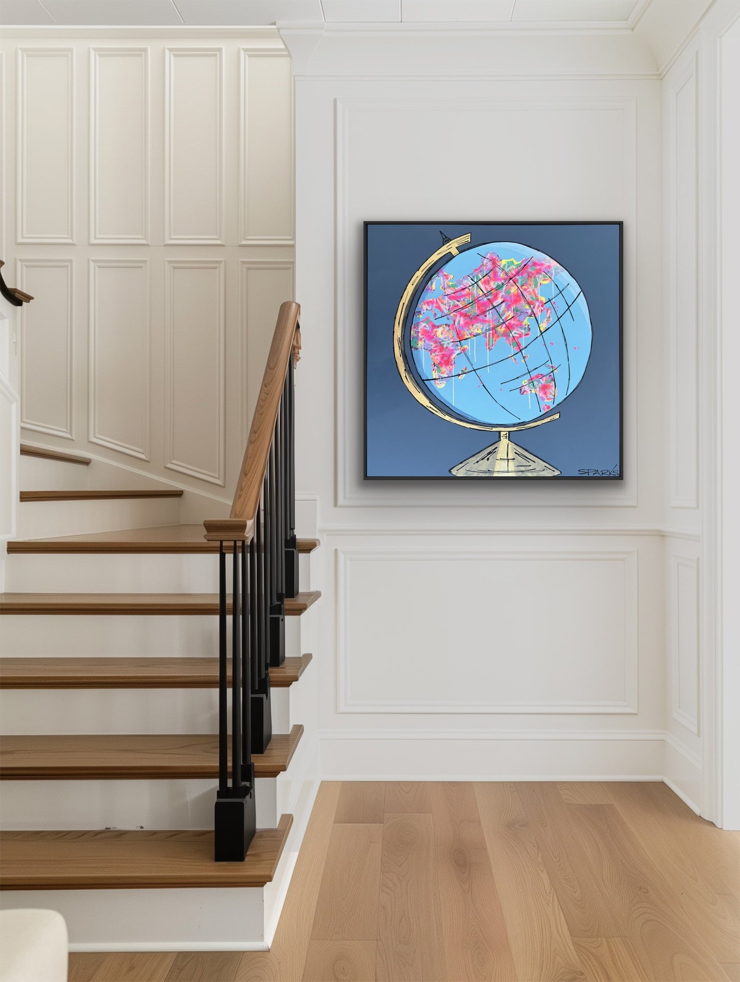 The World Is My Oyster III | 104 x 104cm