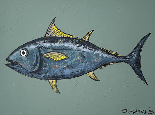 Frank the Fish | 105 x 79cm | Framed