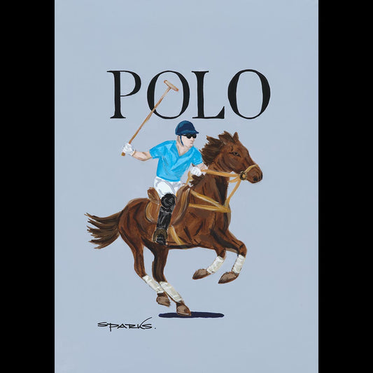 'The Game Of Polo' (Print)