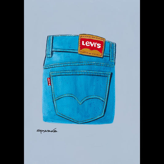 'Levi Jeans' (Print)