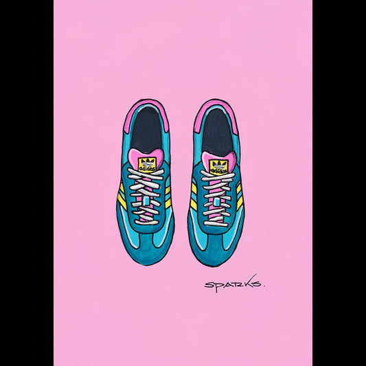 'Adidas Samba Shoes' (Print)