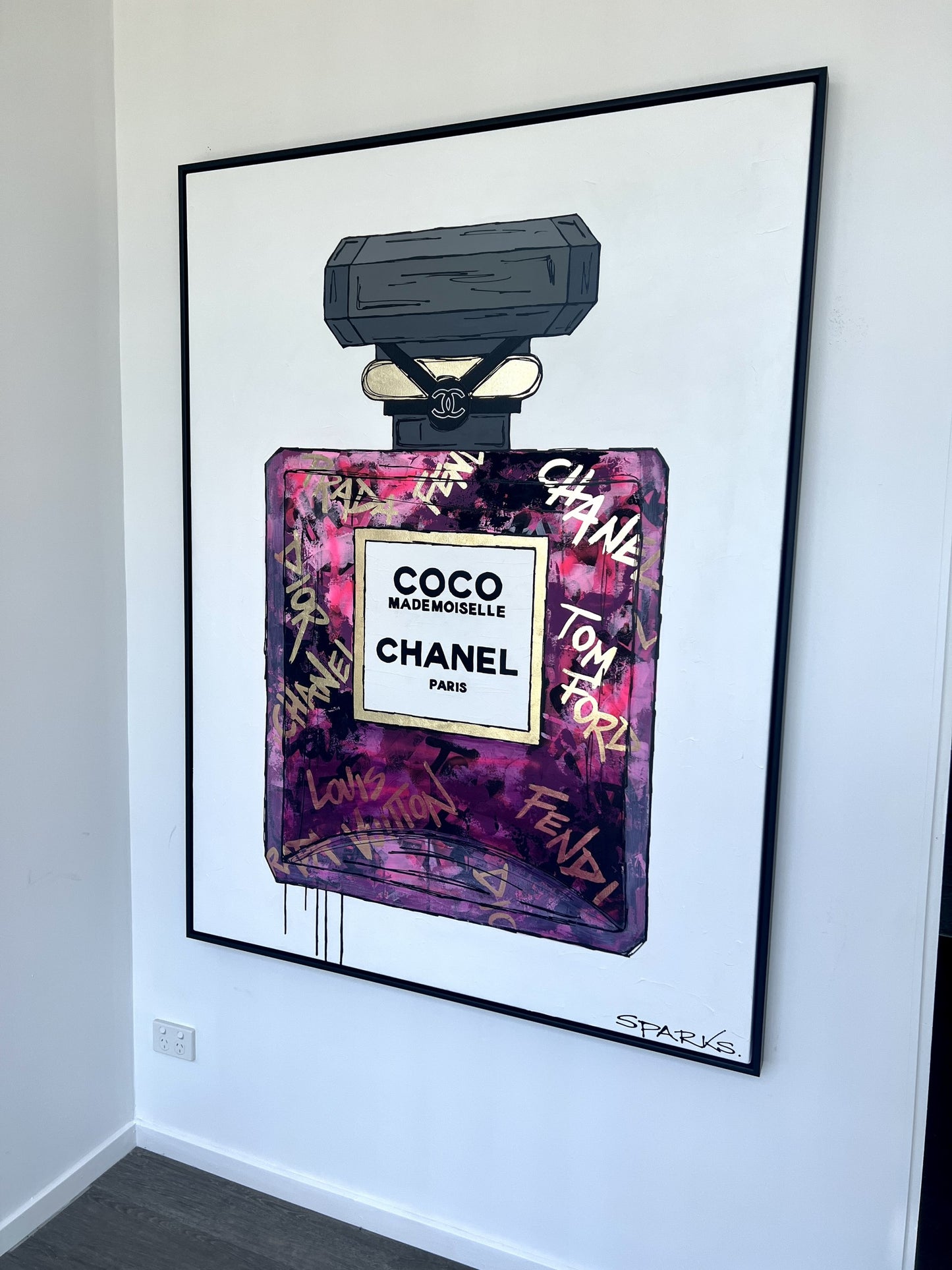 Coco Mademoiselle | 124 x 164cm | Framed
