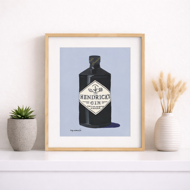 'Hendricks Gin' (Print)