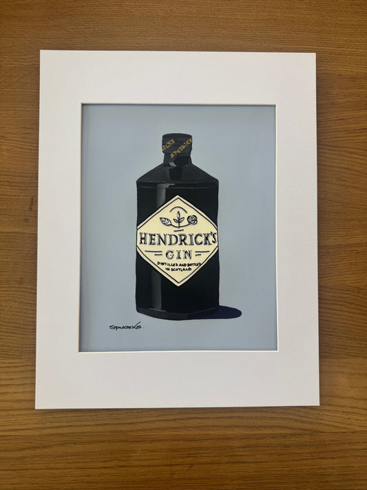 'Hendricks Gin' (Print)