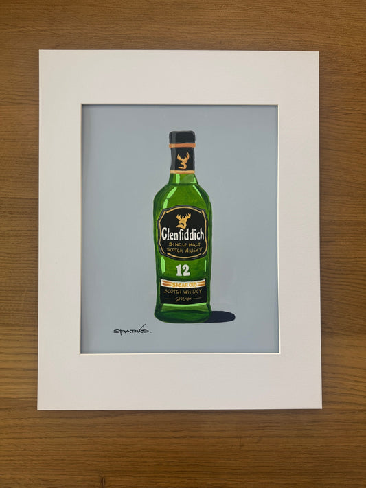 'Glenfiddich Whiskey' (Print)