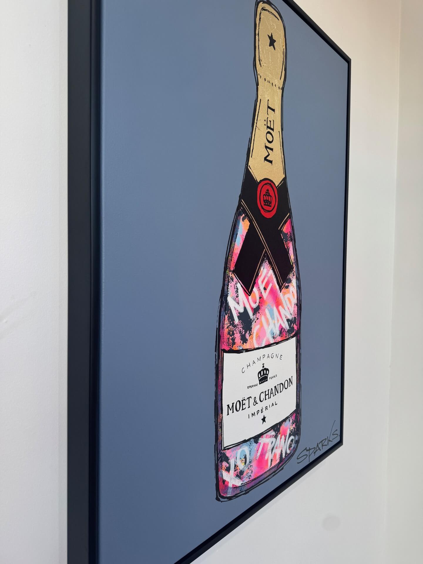 Drunk on optimism | 105 x 79cm | Framed