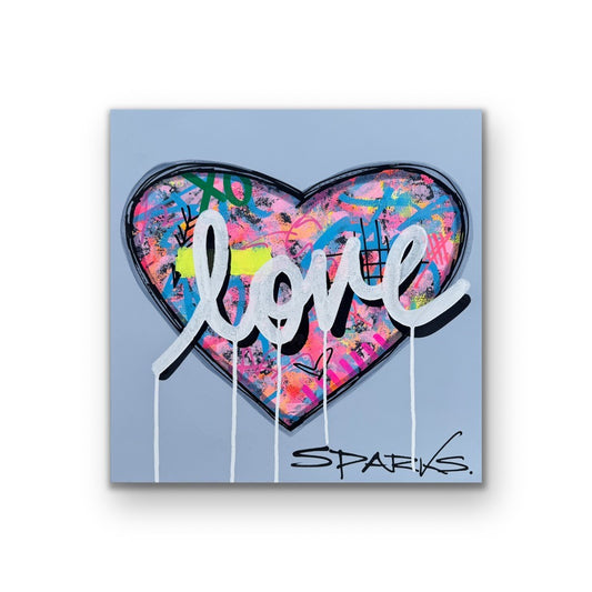 Deep Love | 46cm x 46cm | Unframed