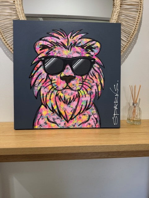 The Confident Leader| 61 x 61cm | Unframed