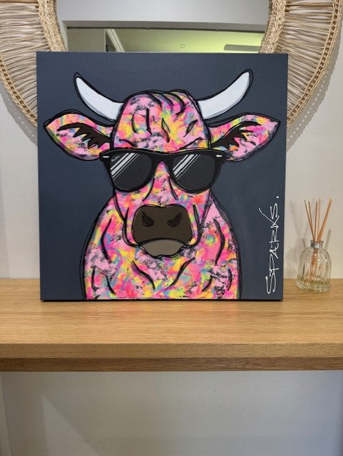 The Grounded Powerhouse | 61 x 61cm | Unframed