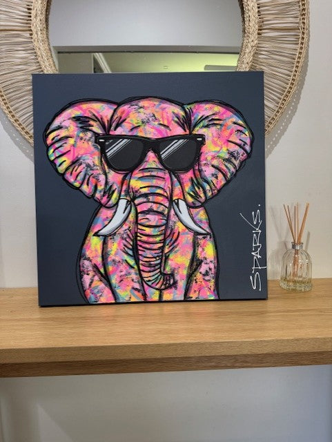 The Wise One| 61 x 61cm | Unframed