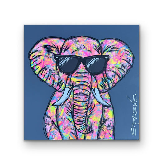 The Wise One| 61 x 61cm | Unframed